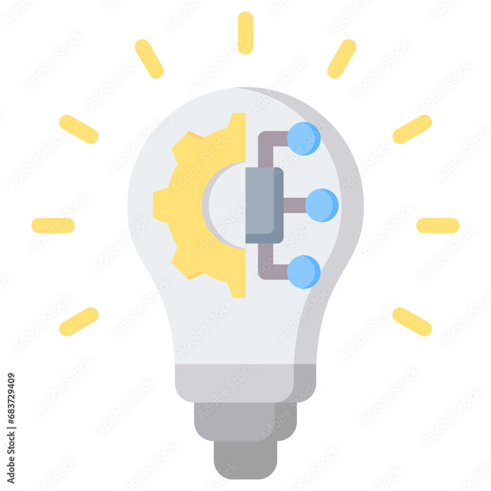 Innovation Flat Icon Innovation Flat Icon
