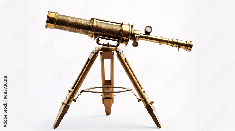 a close-up of a telescope a close-up of a telescope