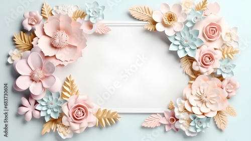 The image of floral greeting backgrounds for birthdays  weddings and World Days.