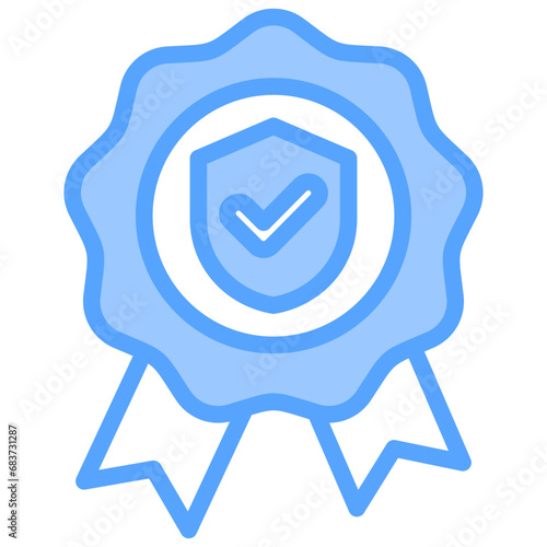 Authenticity Blue Icon
