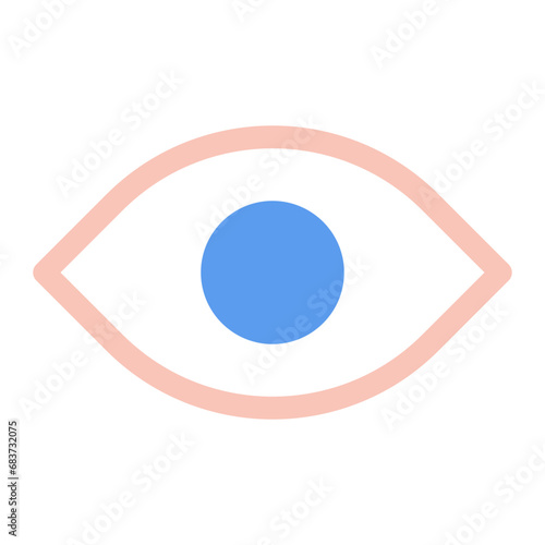 Show Flat Multicolor Icon