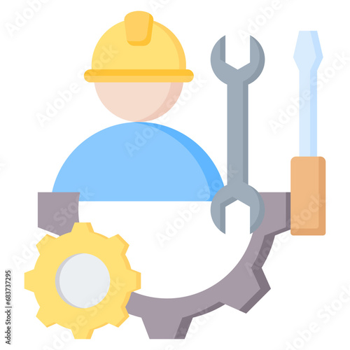 Maintenance Flat Icon