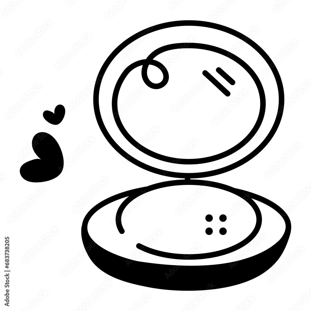 Obraz premium Face Powder 