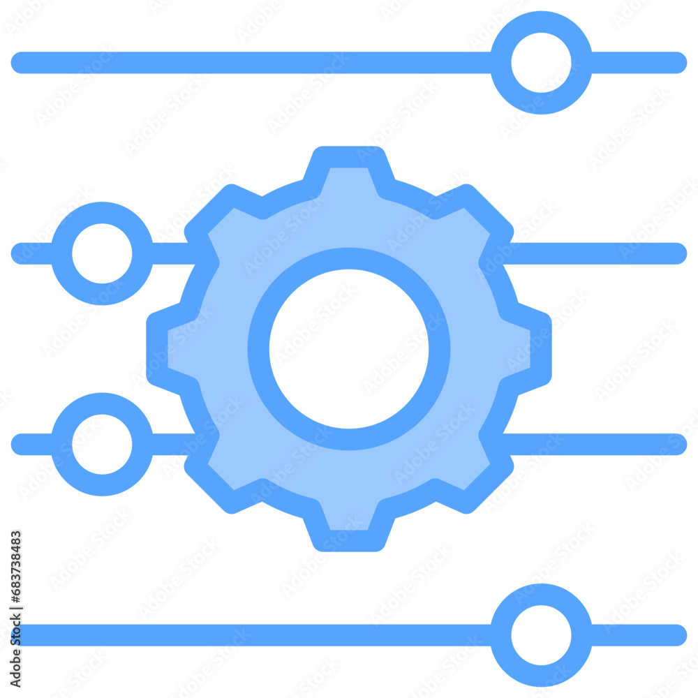 Adjustments Blue Icon Adjustments Blue Icon