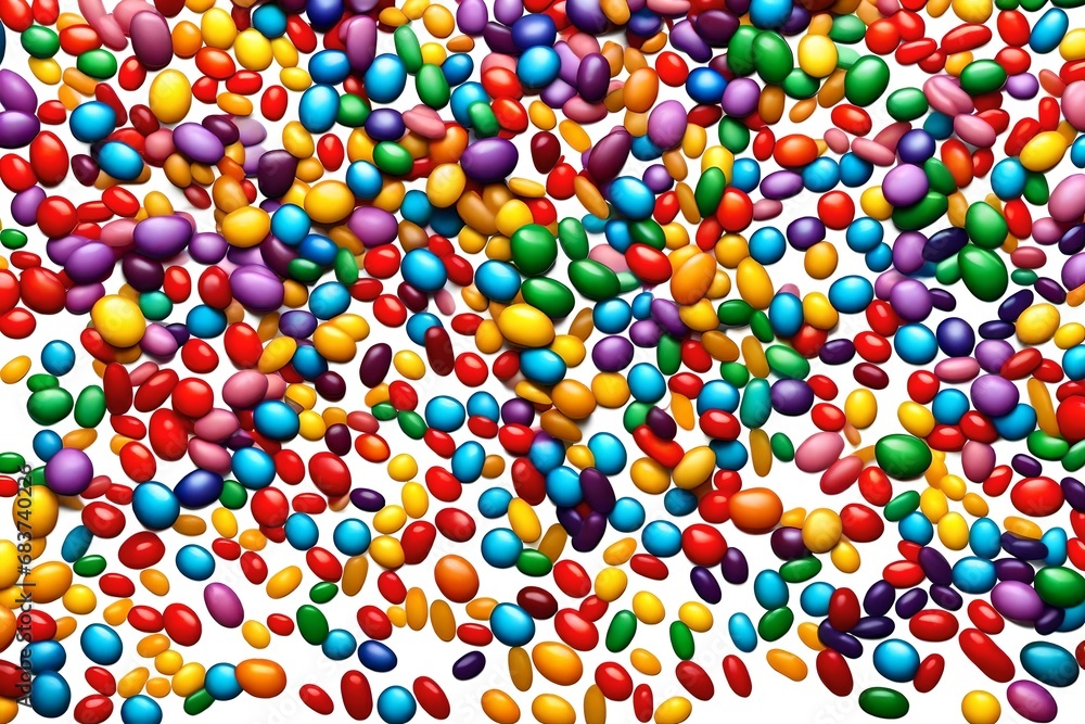 artistic view , Colorful raibow candy falling on transparent background, png. falling jellybeans,hd. artistic view , Colorful raibow candy falling on transparent background, png. falling jellybeans,hd.