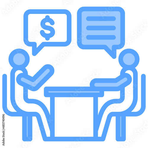 Provide Counseling Blue Icon
