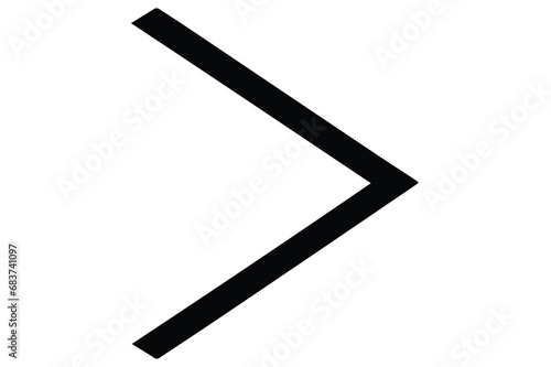 Arrow Icon on white Background. Arrow logo. Arrow logo and icon . Vector illustration.