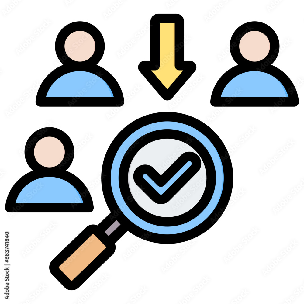 Quality Requirement Outline Color Icon Quality Requirement Outline Color Icon