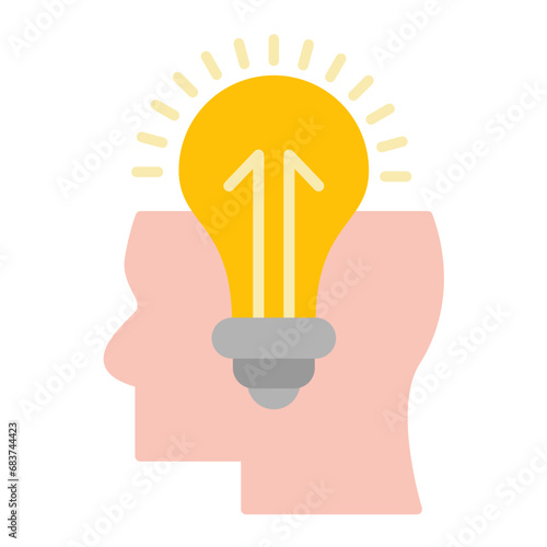 Inspiration Flat Multicolor Icon