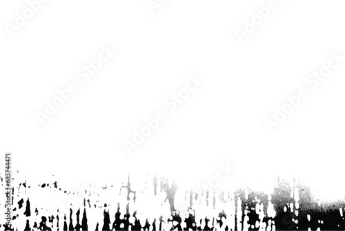 Black and white Grunge Texture. Abstract Texture. Distressed effect. Grunge Background. Vector textured effect. Vector illustration.