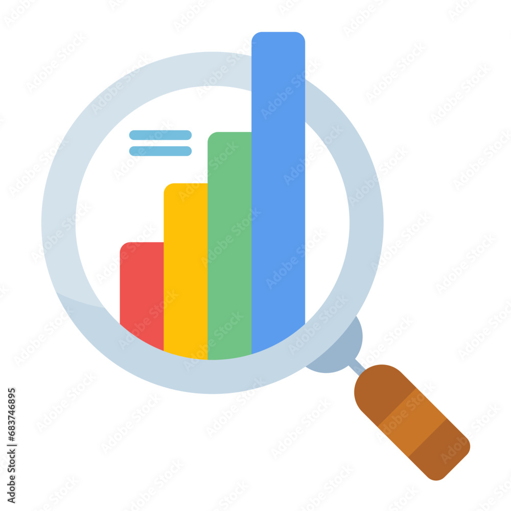 Data Analysis Flat Multicolor Icon Data Analysis Flat Multicolor Icon