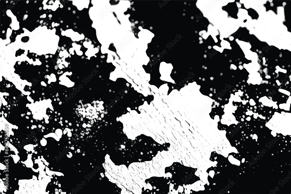 Black and white Grunge texture. Grunge Background. Abstract art.  Black and white Abstract art.