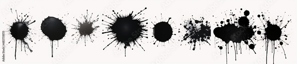 a set of black and white colour splatters you can use for your project hyperspace noir trick of the eye paintings urban decay a set of black and white colour splatters you can use for your project hyperspace noir trick of the eye paintings urban decay