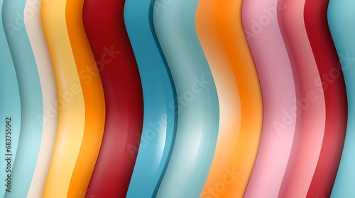 Abstract Pattern: Seamless Tileable Texture with Vibrant Colors and Geometric Shapes in Blue and Yellow