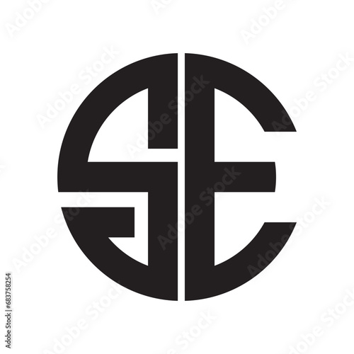 SE letter logo