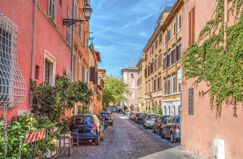 Via del Mattonato in Trastevere photo