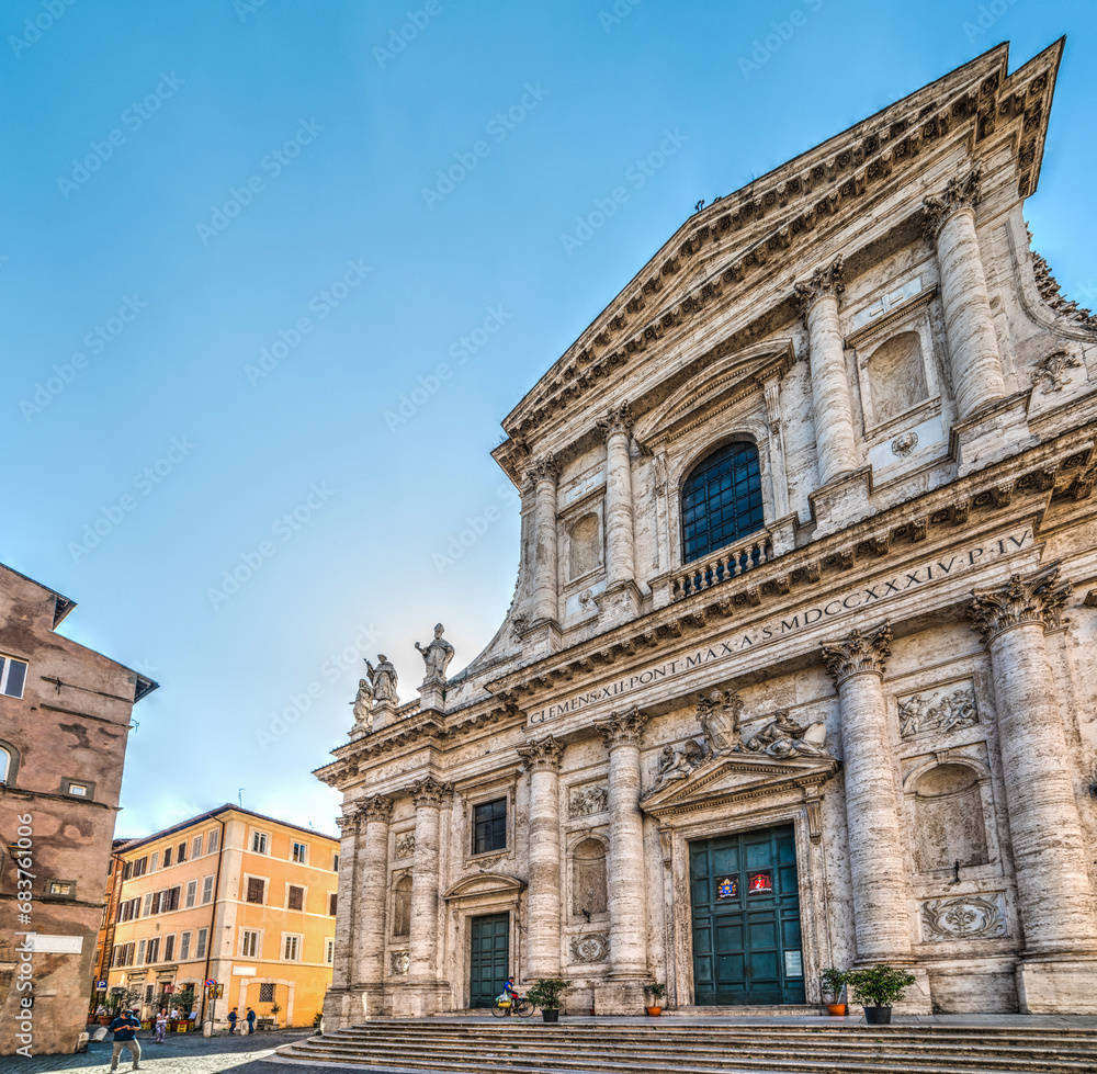 San Giovanni de Fiorentini church in Rome