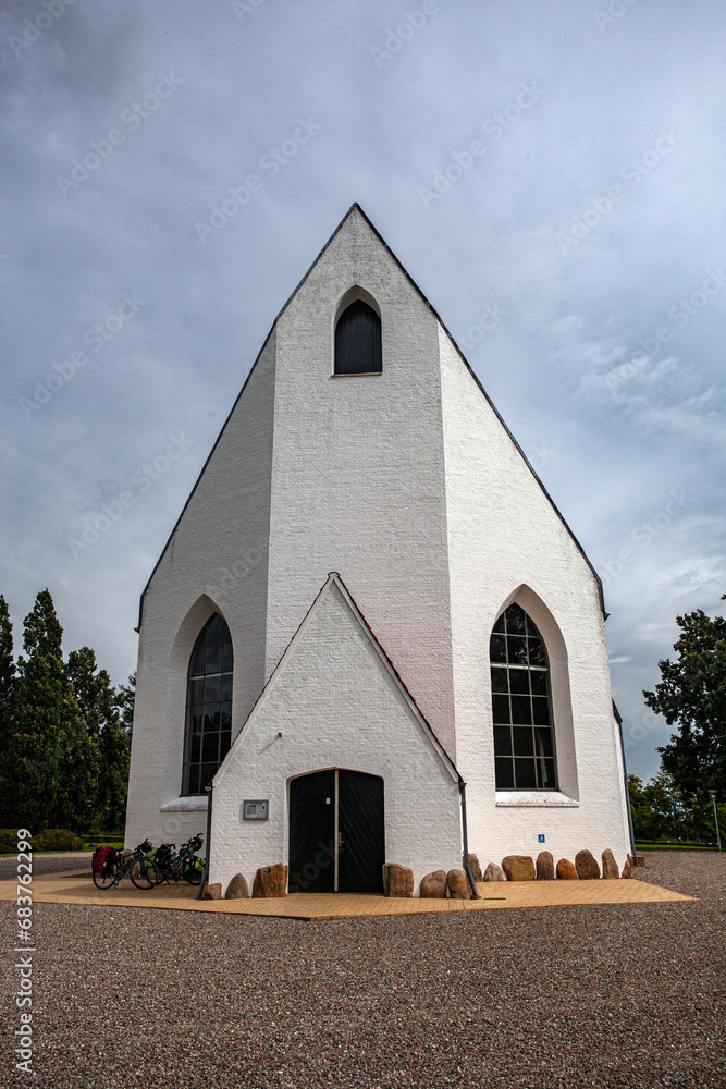 Fototapeta premium Modern Church at Brejning