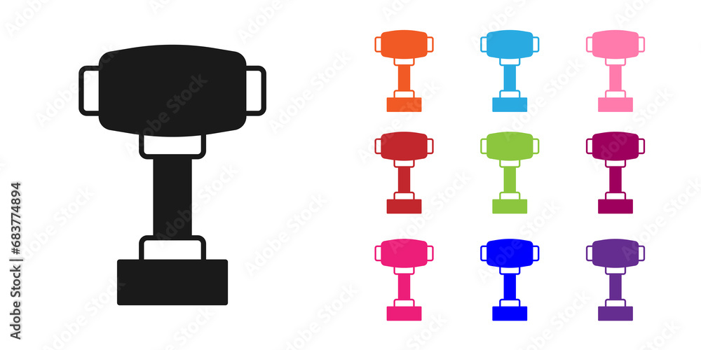 Black Gear shifter icon isolated on white background. Manual transmission icon. Set icons colorful. Vector Black Gear shifter icon isolated on white background. Manual transmission icon. Set icons colorful. Vector
