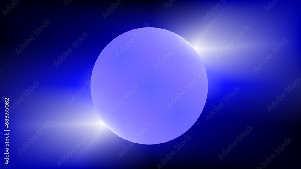 Light two edges blue circle frame orb copy space blue dark theme presentation background Light two edges blue circle frame orb copy space blue dark theme presentation background