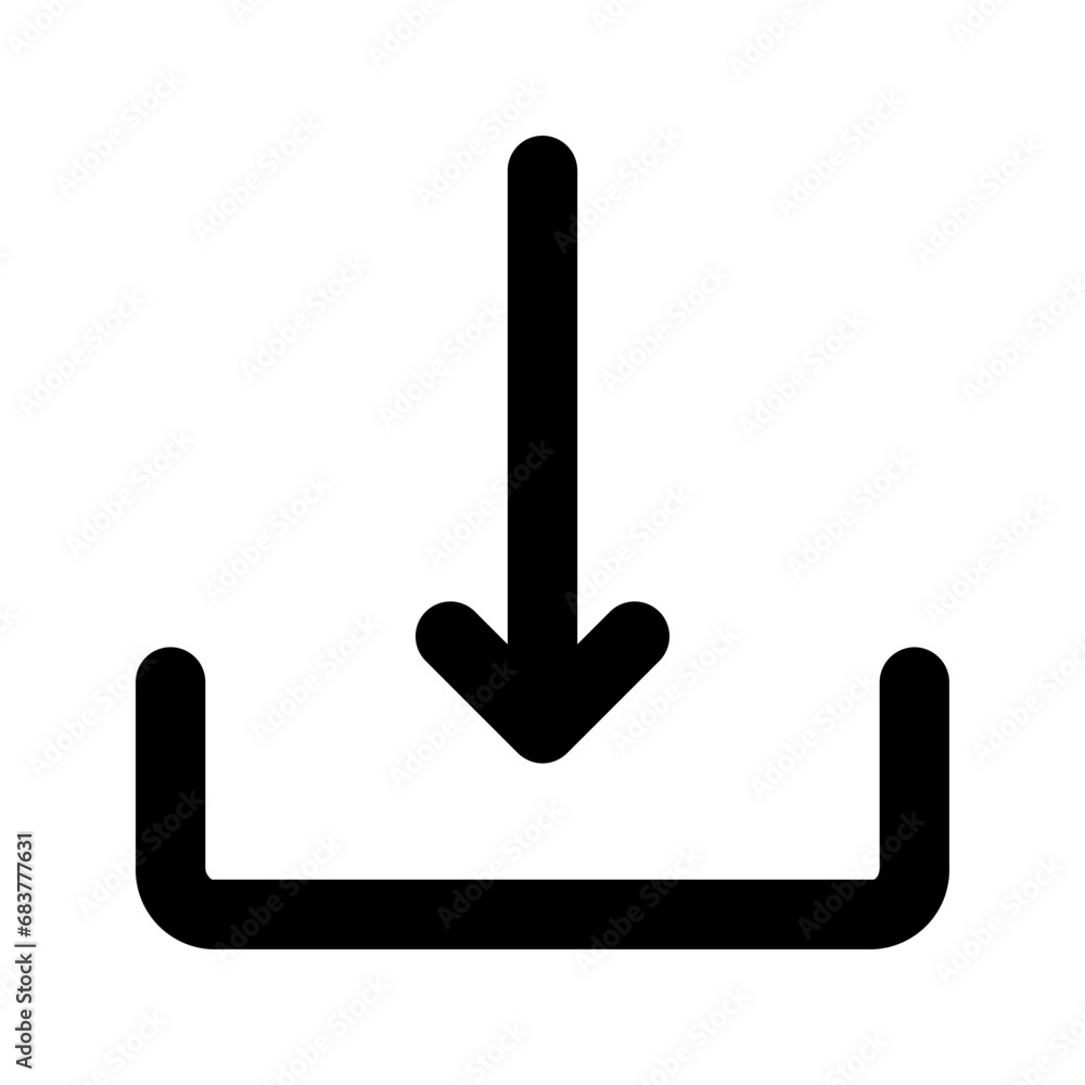 download line icon download line icon