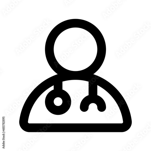 doctor line icon