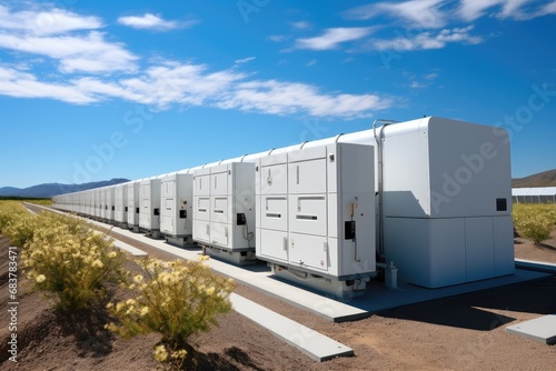 Large amount of power supplies, The largest battery energy storage system park in the world.