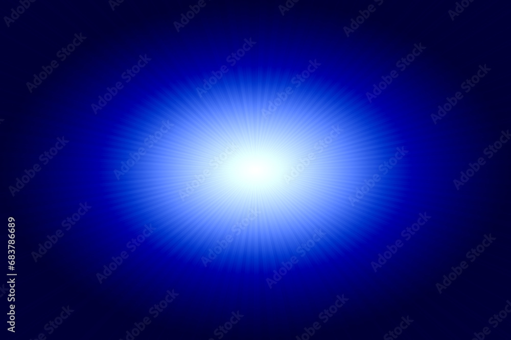 background of reflection of blue light rays