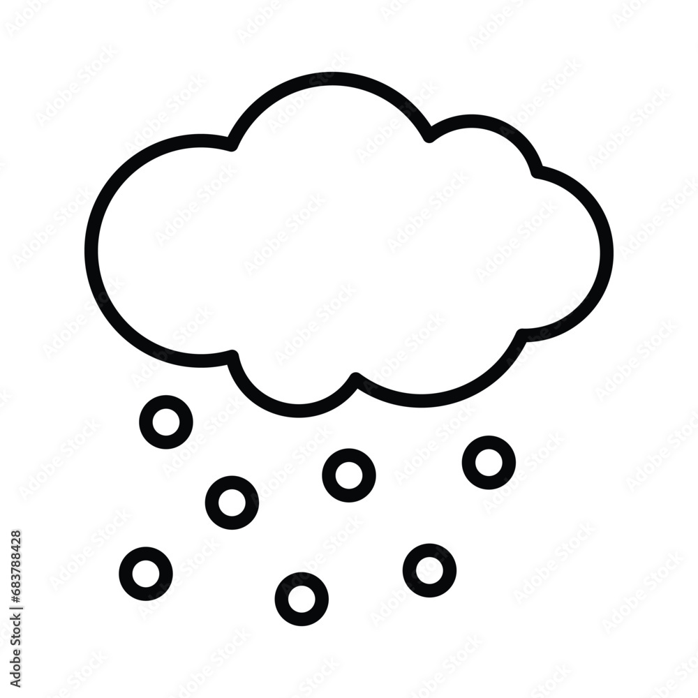 Winter icon isolate white background vector stock illustration Winter icon isolate white background vector stock illustration