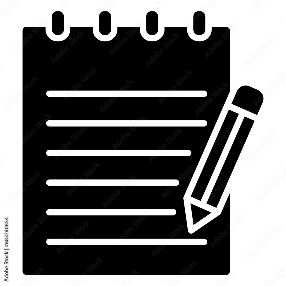 Notebook Icon Element For Design Notebook Icon Element For Design