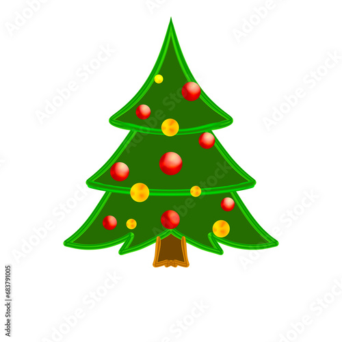 christmas tree icon