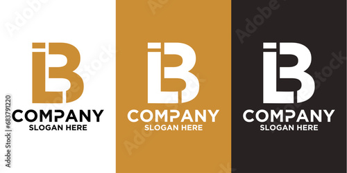 logo with letter initials