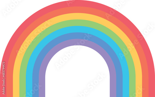 design vector image icons rainbow