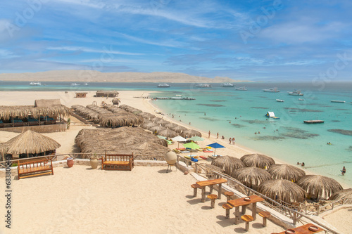 Hurghada islands beaches in Egypt