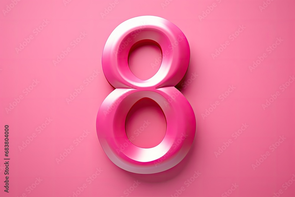 number 8, on the pink background 8 march, happy womens day greeting banner number 8, on the pink background 8 march, happy womens day greeting banner