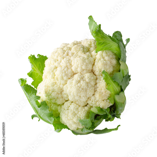 Fresh Cauliflower isolated over a white background png