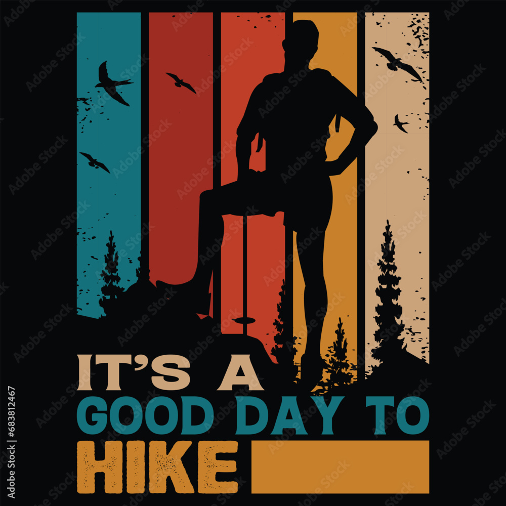 Obraz premium It's a good day to hike