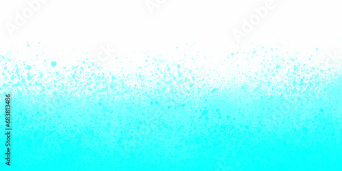 Abstract frame background drops of blue Light Blue, neon blue vector background with bubbles blue and white watercolor paint splash or blotch background with fringe grunge wash and bloom design