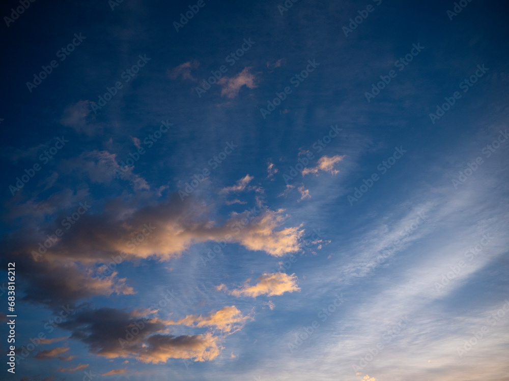 Obraz premium Morning Sky gradient