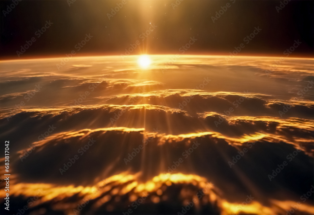 Dall'Orbita con Amore- Lo Spettacolare Sorgere del Sole sulla Terra