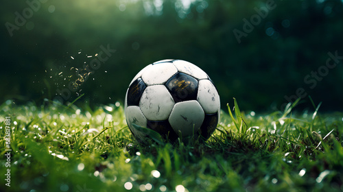 football on grass © charich