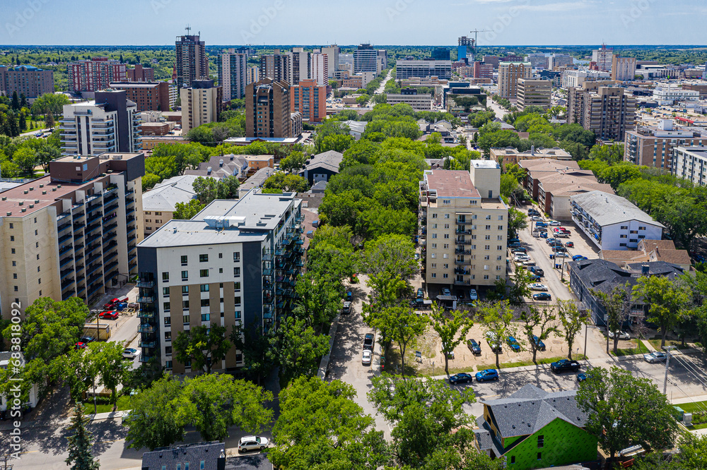 City Park Saskatoon Aerial View
