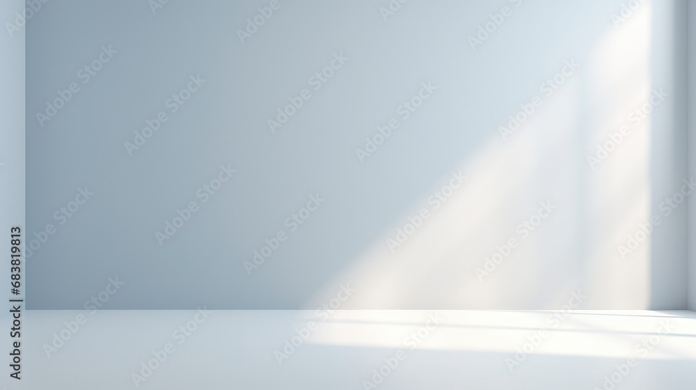 A superflat, light grey background designed for product presentations, featuring soft light and shadow accents from nearby windows. A superflat, light grey background designed for product presentations, featuring soft light and shadow accents from nearby windows.