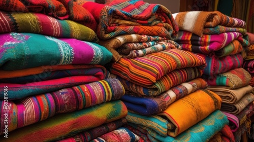 Colorful Blankets .