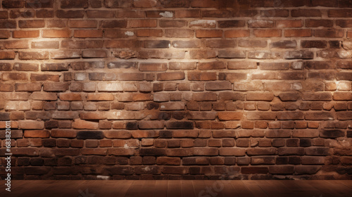 Enhance your design projects with this light and beautiful wide-format background image, showcasing an original brick texture. Perfect for architectural and creative concepts. photo