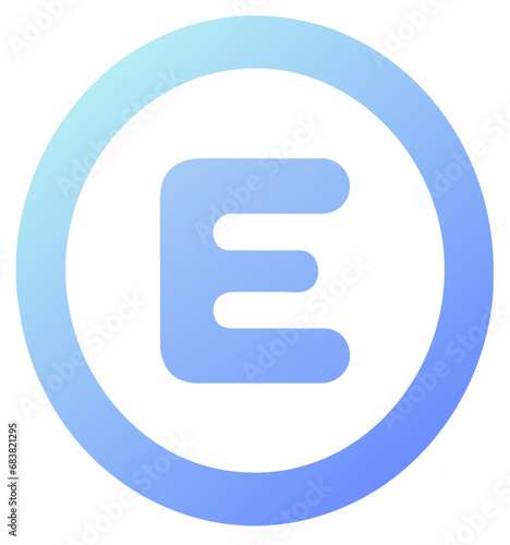 letter e icon