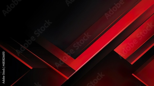 Abstract red overlap background