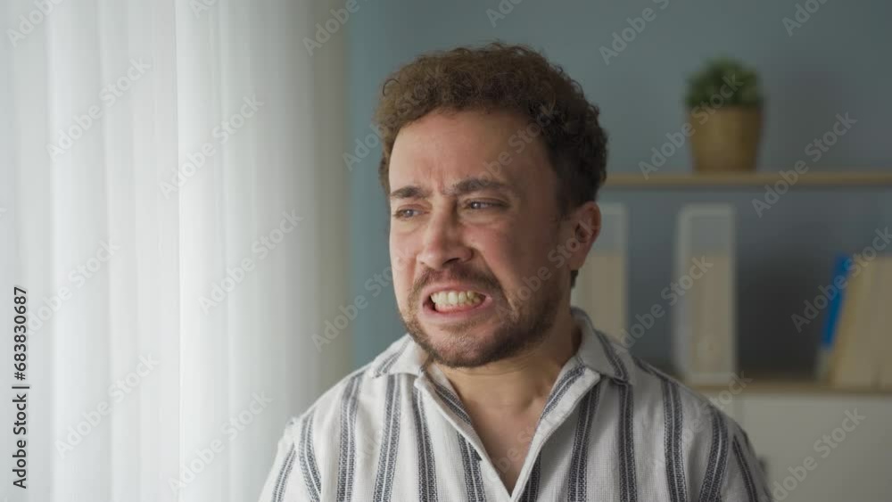 Angry deceived man. Angry deceived man.