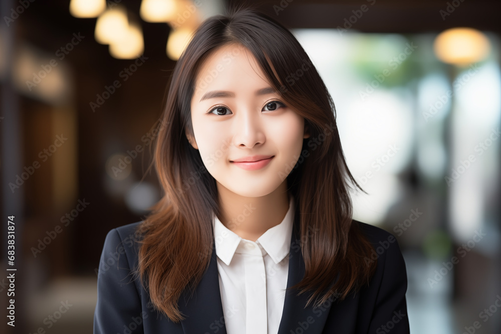 日本人ビジネスウーマンのポートレート 日本人ビジネスウーマンのポートレート
