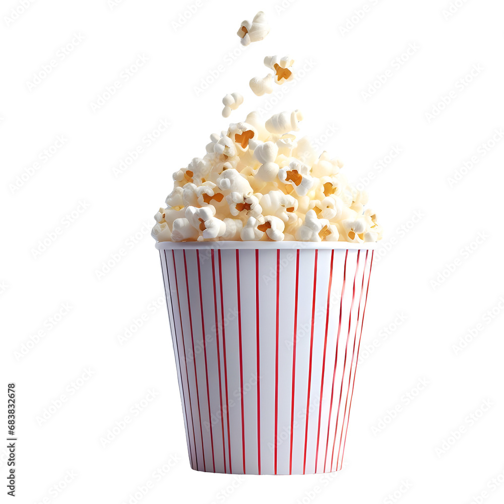popcorn isolated on transparent background popcorn isolated on transparent background